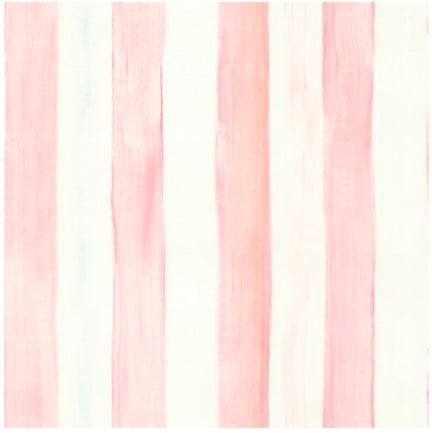 Rosy Stripe Peel & Stick Wallpaper