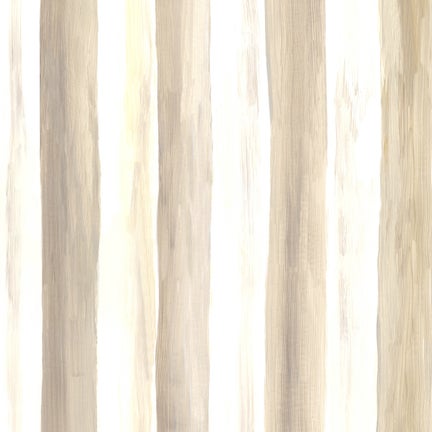Mocha Stripe Peel & Stick Wallpaper