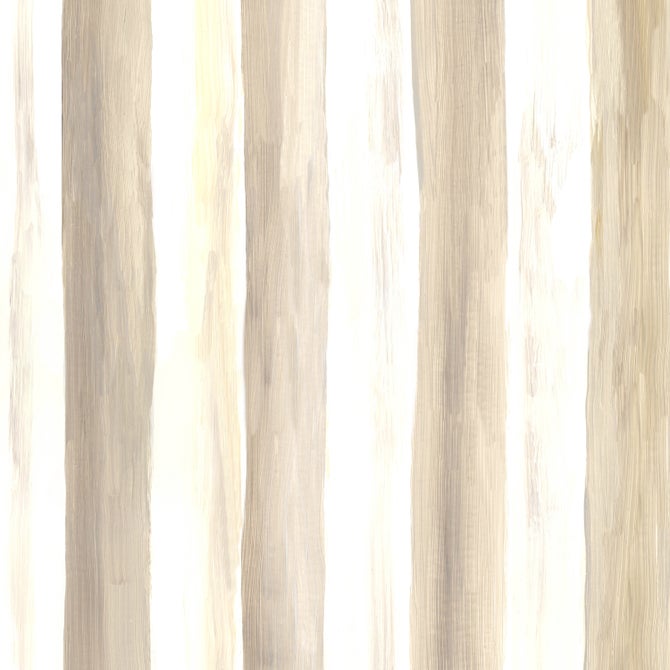 Mocha Stripe Peel & Stick Wallpaper image number 0