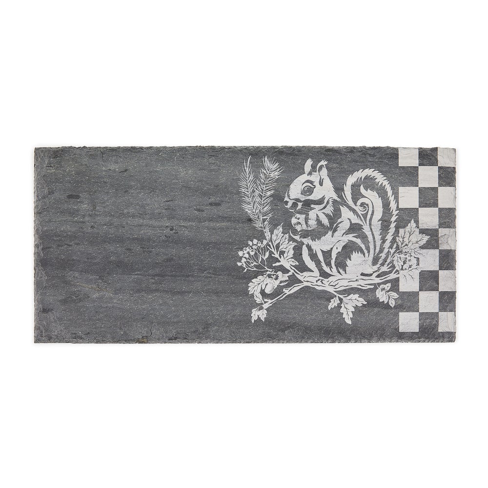 Squirrel Slate Serving Board mackenzie-childs Panama imagen 1 Squirrel Slate Serving Board mackenzie-childs Panama imagen 1