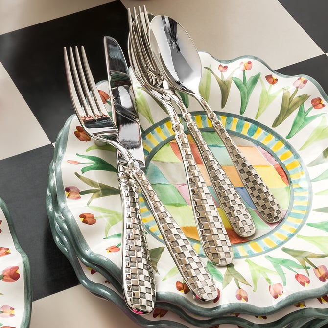 Check Flatware 5-Piece Place Setting image number 1