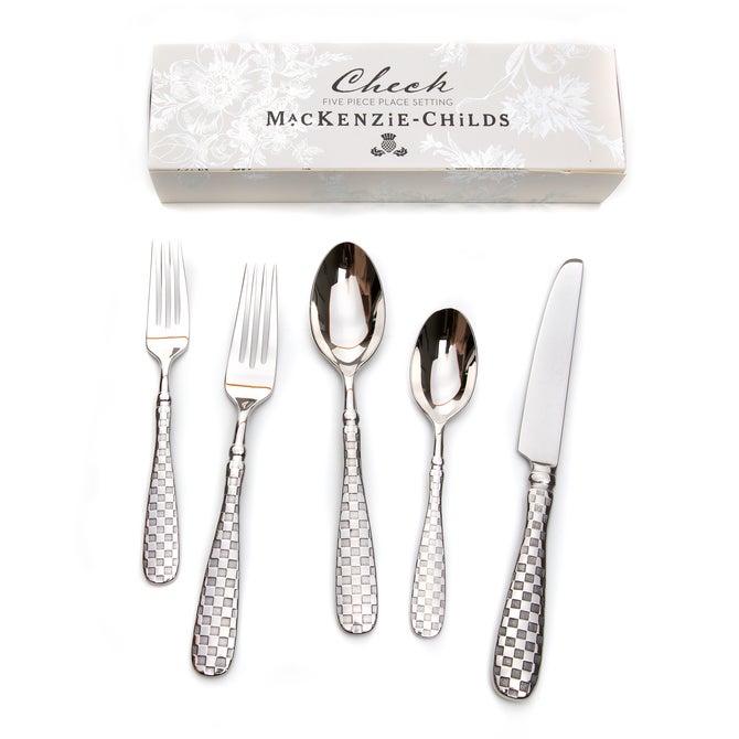Check Flatware 5-Piece Place Setting image number 5
