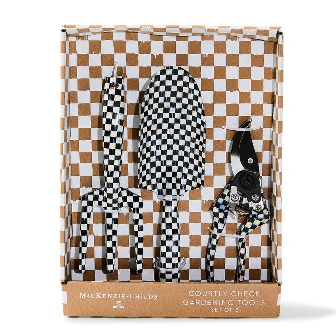 Courtly Check Gardening Tools, Set of 3 image number 2