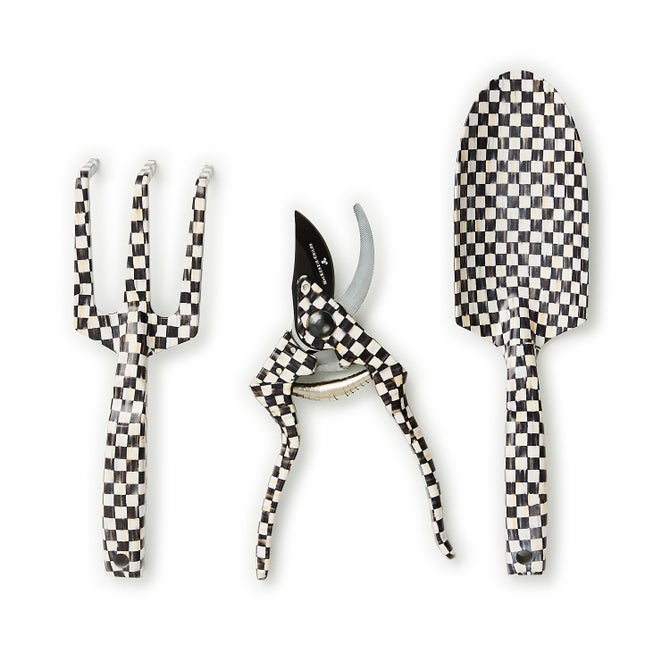 Courtly Check Gardening Tools, Set of 3 image number 0