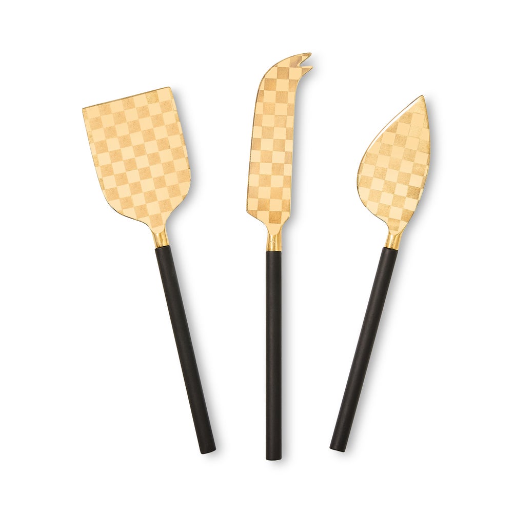 Black Cheese Knife Set mackenzie-childs Panama imagen 1