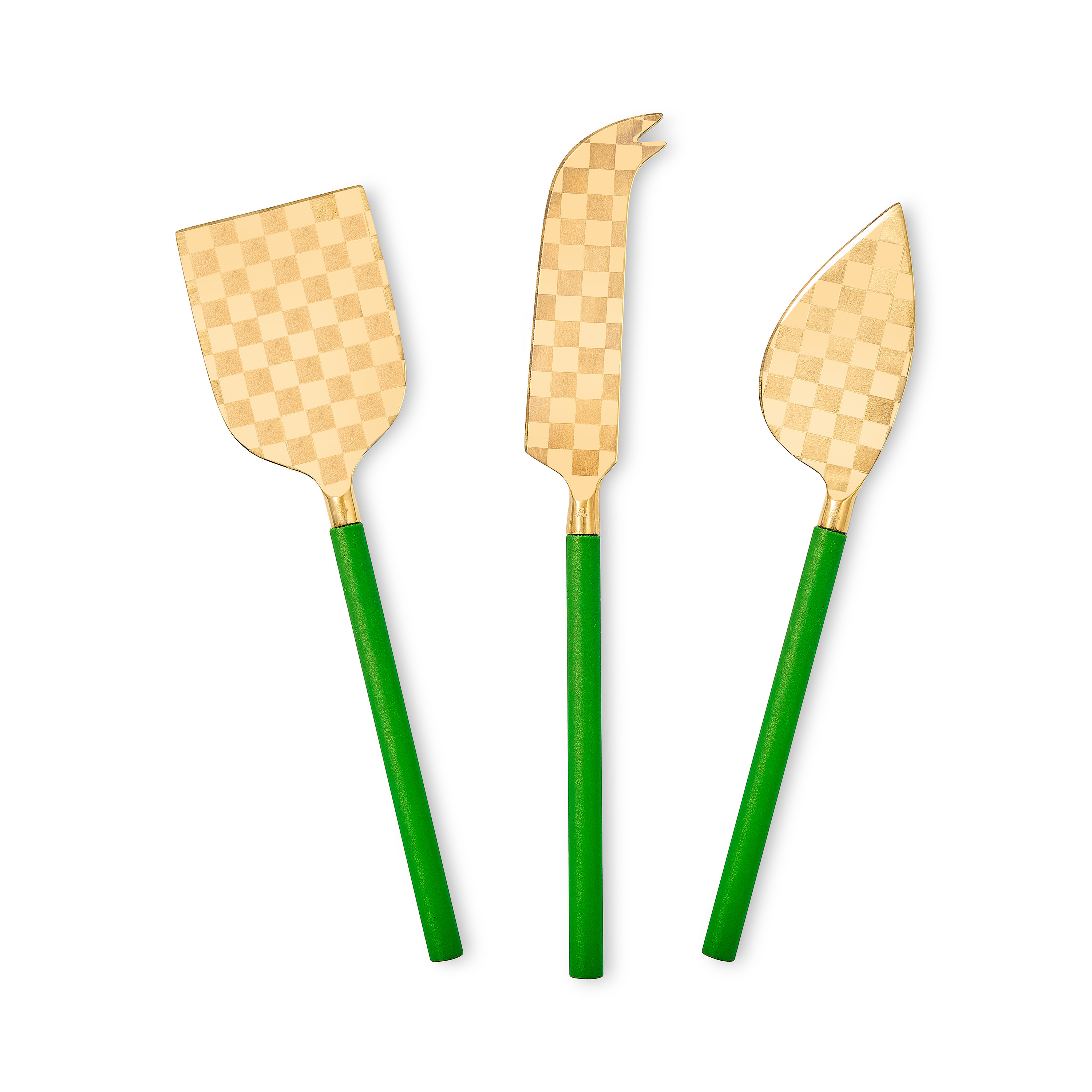 MacKenzie-Childs | Emerald Cheese Knife Set