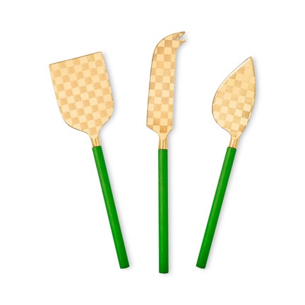 Emerald Cheese Knife Set