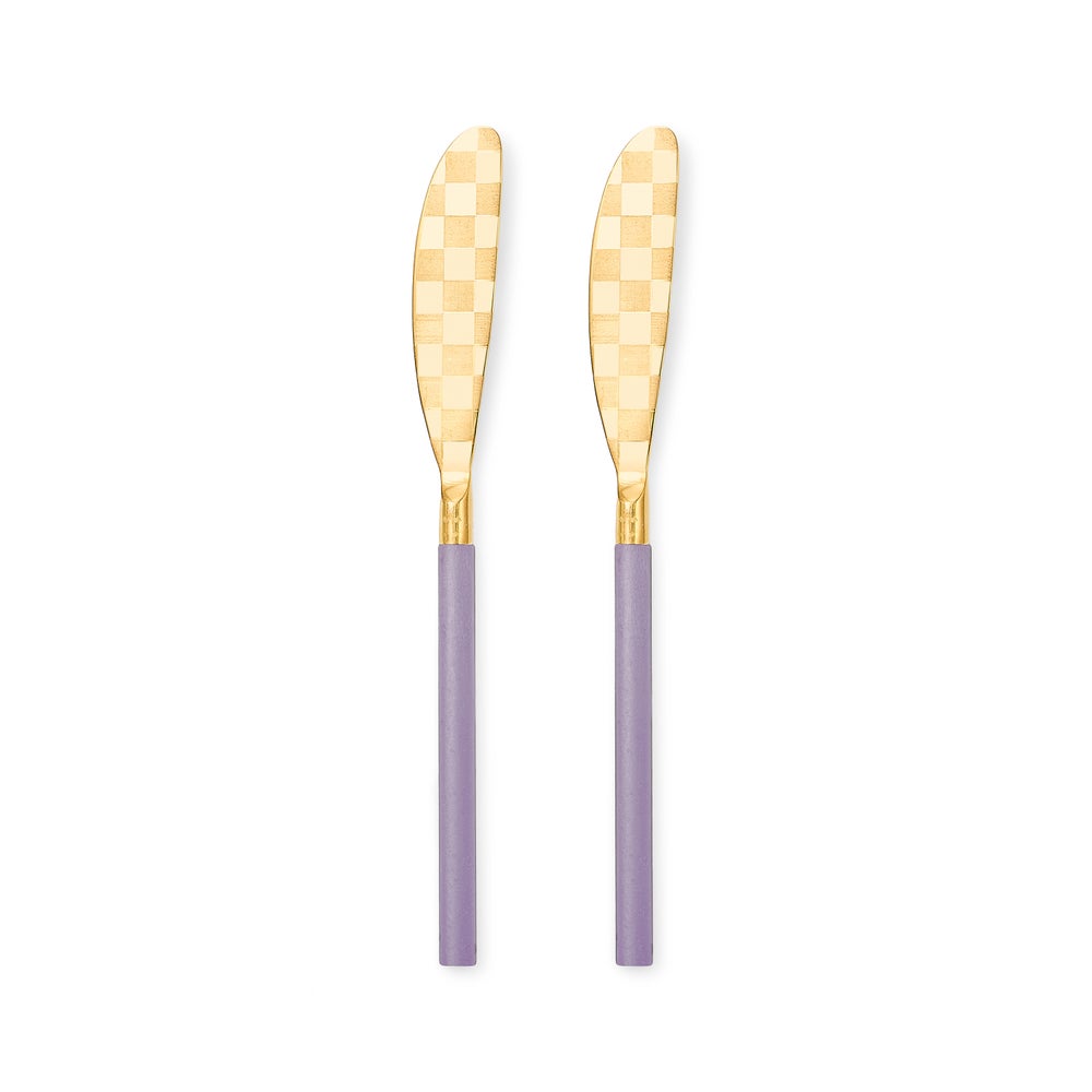 Black Spreader Set - Violet mackenzie-childs Panama imagen 1