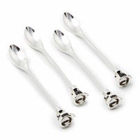 Courtly Espresso Spoons, Set of 4