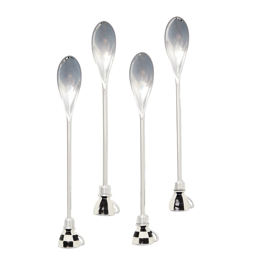 Courtly Espresso Spoons, Set of 4 mackenzie-childs Panama imagen 1