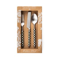 Courtly Check Supper Club 3-Piece Place Setting