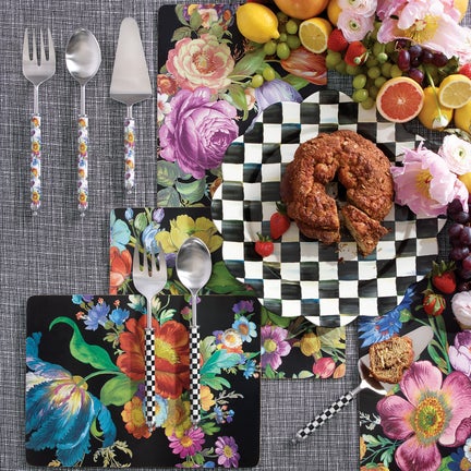 Courtly Check Supper Club Pie Server