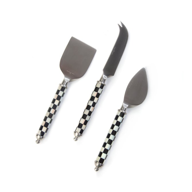 Courtly Check Supper Club Cheese Knife Set image number 0