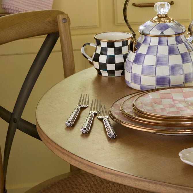 Courtly Check Bistro Flatware 5 Piece Place Setting image number 1