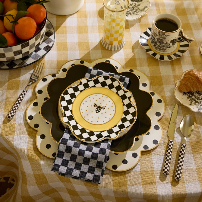 Courtly Check Bistro Flatware 5 Piece Place Setting image number 2
