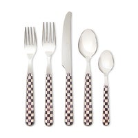 Courtly Check Bistro Flatware 5 Piece Place Setting