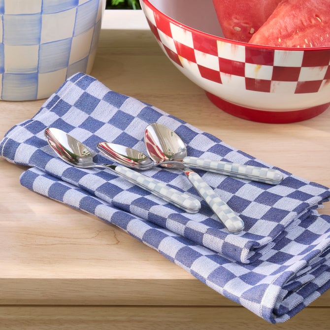 Sterling Check Bistro Flatware 5 Piece Place Setting image number 2