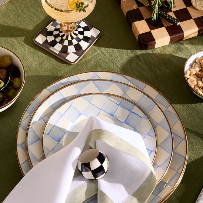 Sterling Check Bistro Flatware 5 Piece Place Setting image number 5