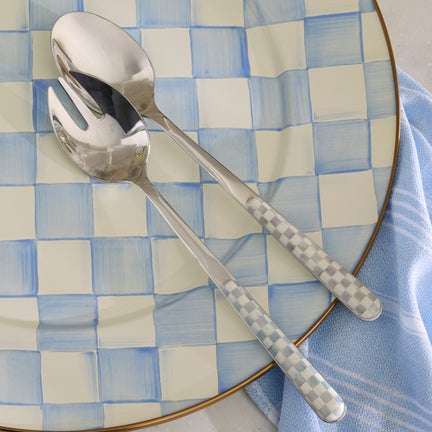 Sterling Check Bistro Salad Serving Set