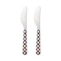 Courtly Check Bistro Spreaders, Set of 2