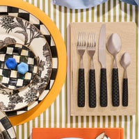 Everyday Black 5-Piece Place Setting