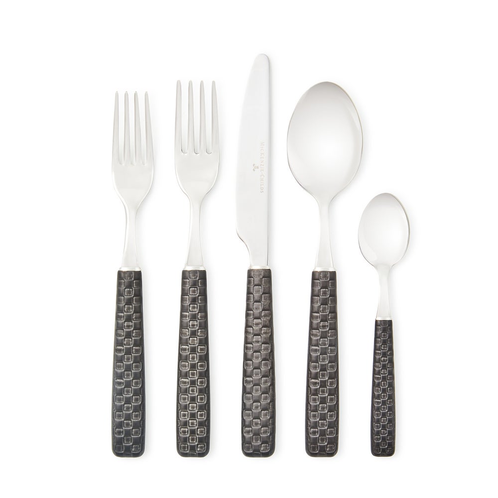 Everyday Flatware 5-Piece Place Setting - Black mackenzie-childs Panama imagen 1