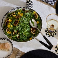 Everyday Black Salad Serving Set