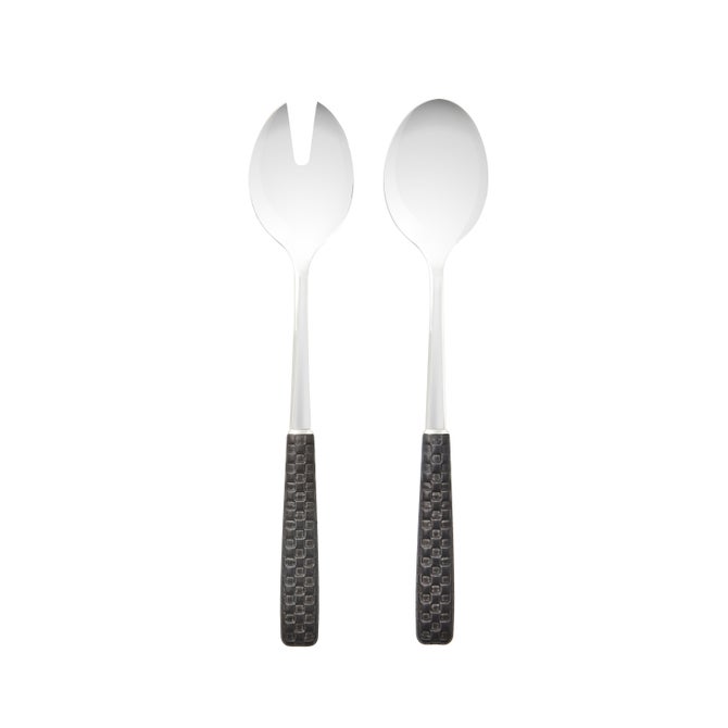 Everyday Black Salad Serving Set image number 0