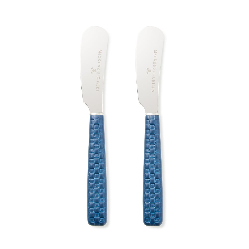 Everyday Black Spreader Set - Indigo mackenzie-childs Panama imagen 1
