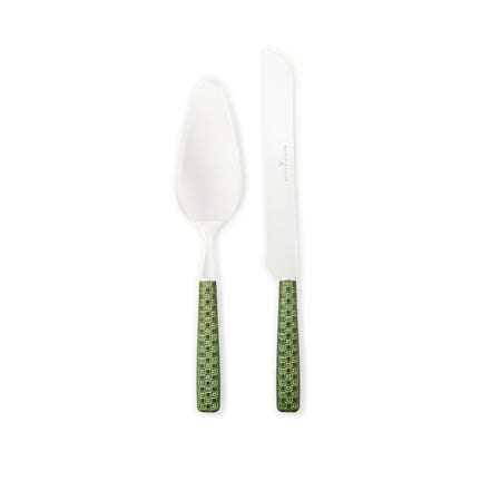 Everyday Green Cake Serving Set