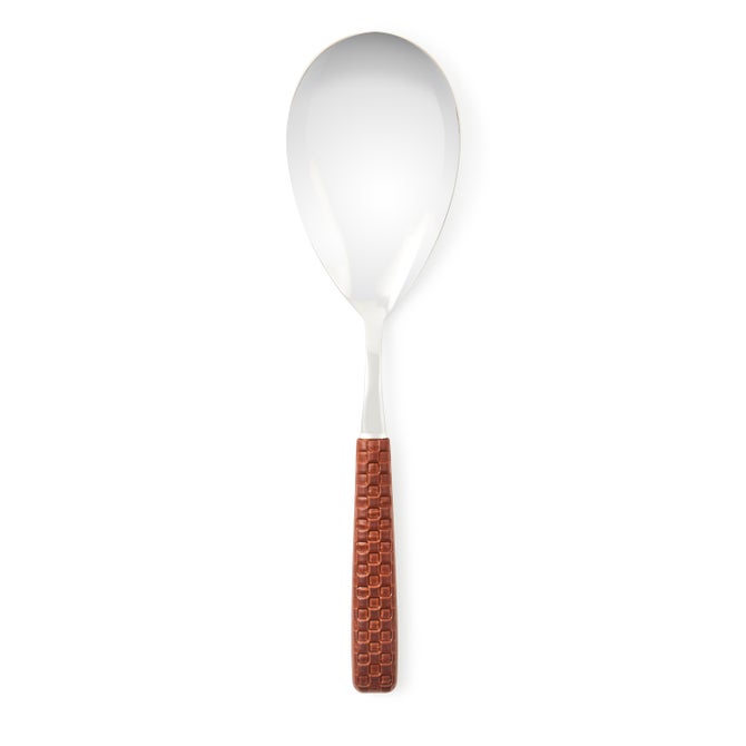 Everyday Leather Serving Spoon image number 0