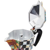 Courtly Flower Market 3 Cup Moka Pot