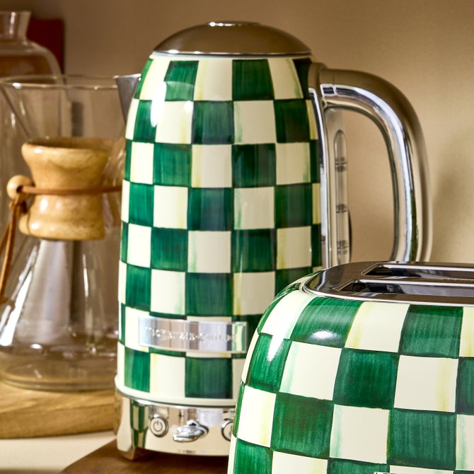 Emerald Check Electric Kettle image number 3