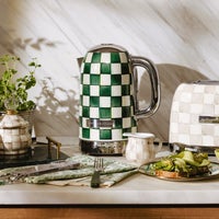 Emerald Check Electric Kettle