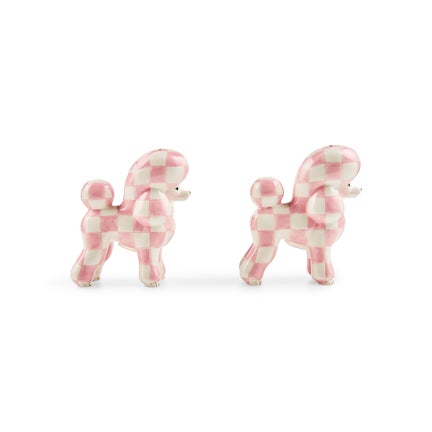 Rosy Poodle Salt & Pepper Set