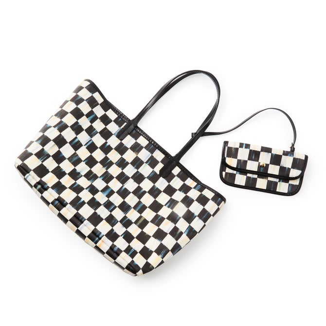 Courtly Check Marche Medium Tote image number 2
