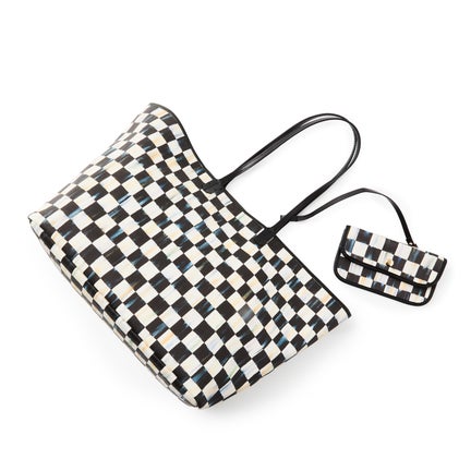 Courtly Check Marche Large Tote