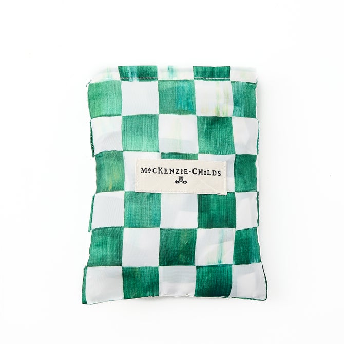 Emerald Check To Go Tote image number 1