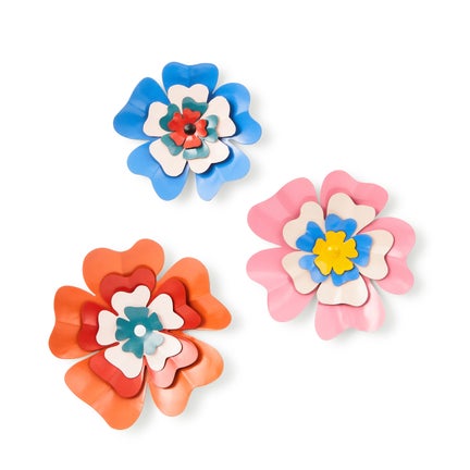 Dolce Vita Flower Magnets, Set of 3