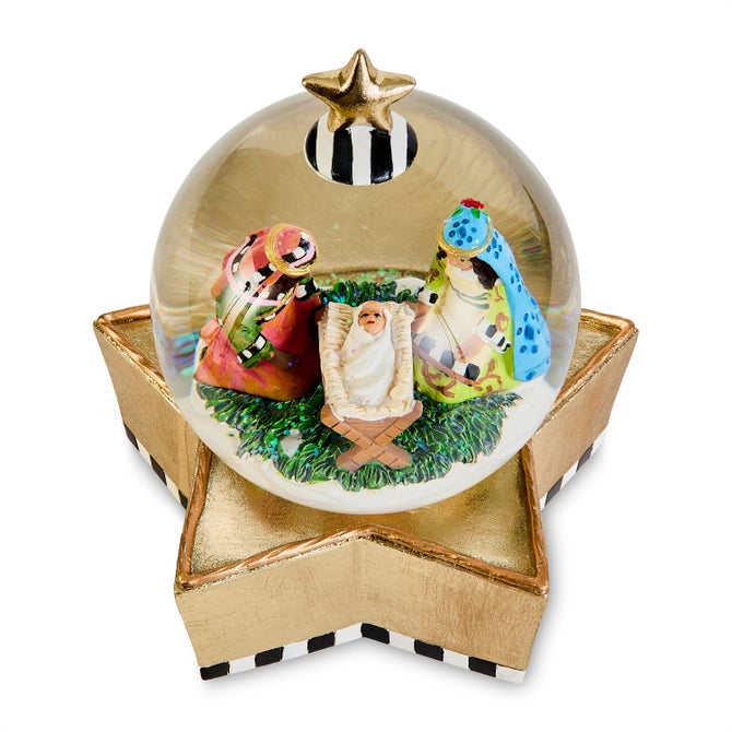 Patience Brewster Nativity Snow Globe image number 5
