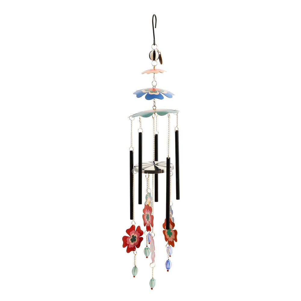 Flower Power Wind Chime mackenzie-childs Panama imagen 1