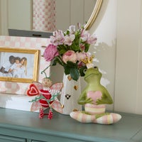 Courtly Check Short Heart Vase