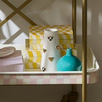 Courtly Check Short Heart Vase