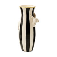 Courtly Rabbit Vase