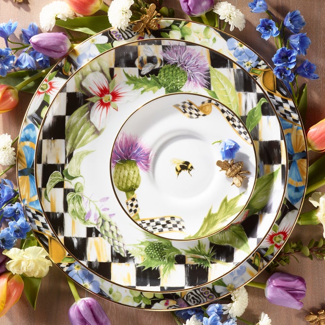 Thistle & Bee Charger image number 7