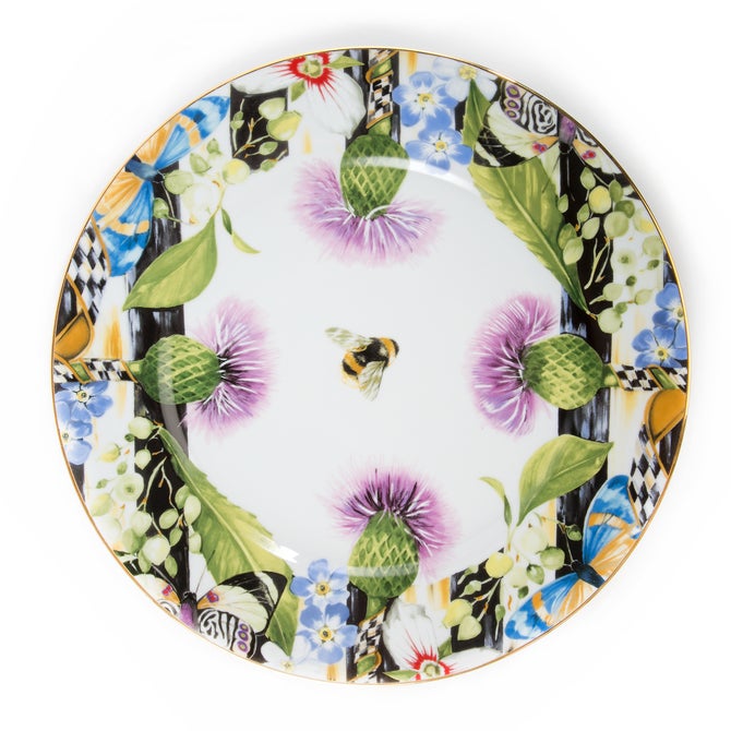Thistle & Bee Charger image number 0