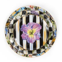 Thistle & Bee Salad Plate - Iris