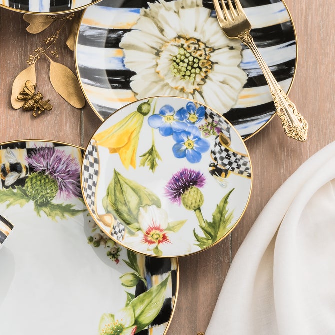 Thistle & Bee Bread & Butter Plate image number 2