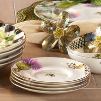 Thistle & Bee Saucer