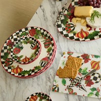 Deck the Halls Dinner Plates, Set of 4